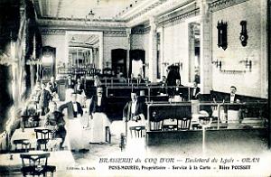 Oran - Boulevard du Lycee - Brasserie  du Coq d'or